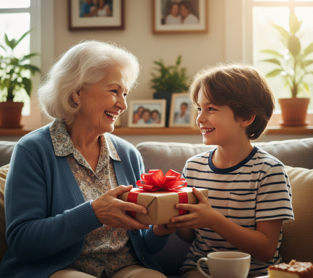 cadeaux pour la fête des grands-mères