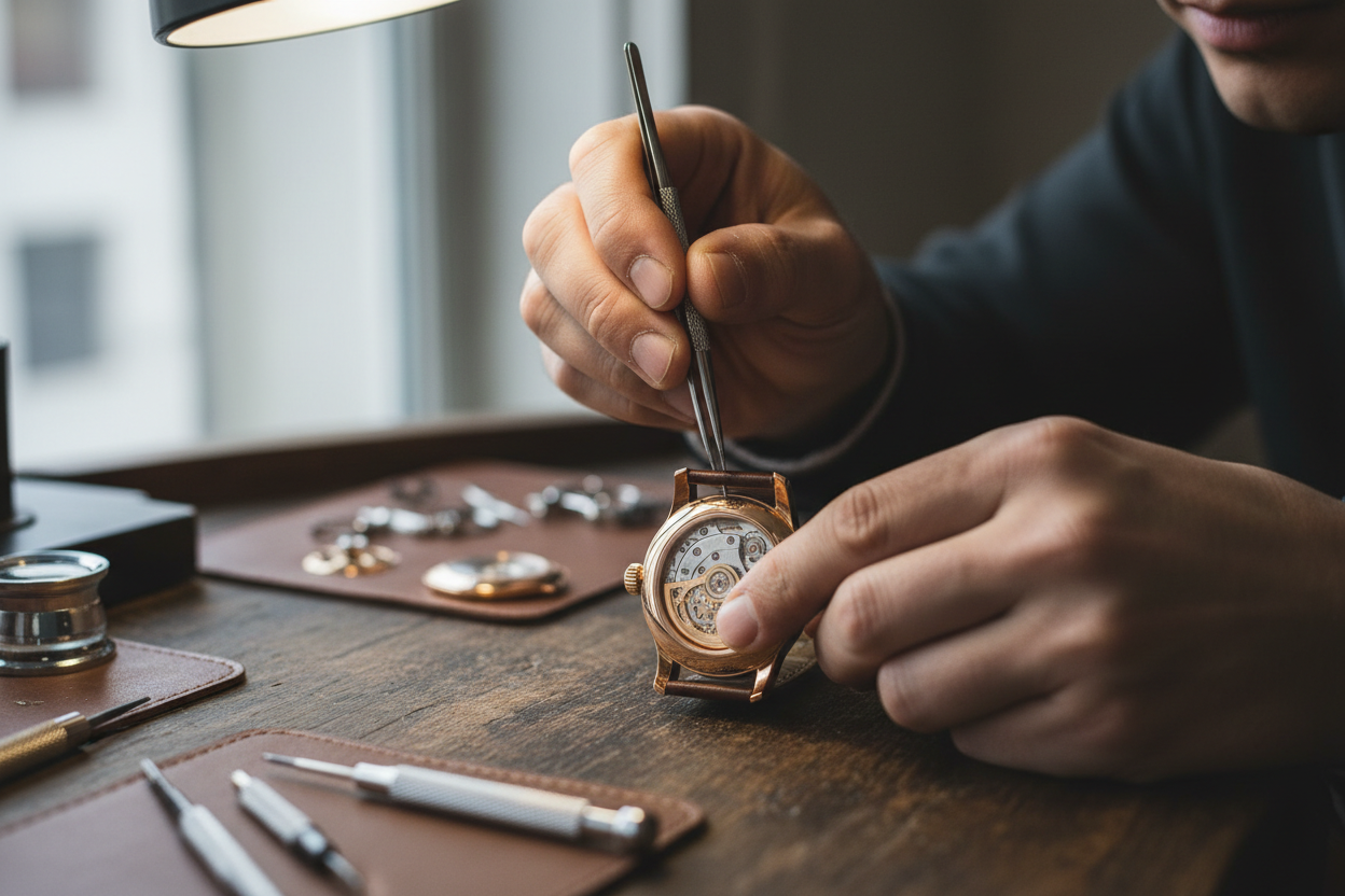 comment changer la pile d'une montre