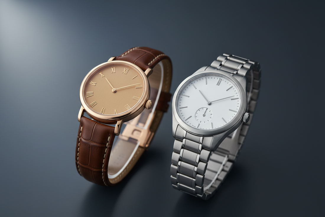 Montre acier ou cuir
