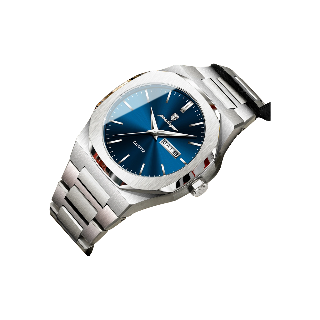 ATLAS Acier | Montre Homme Classique