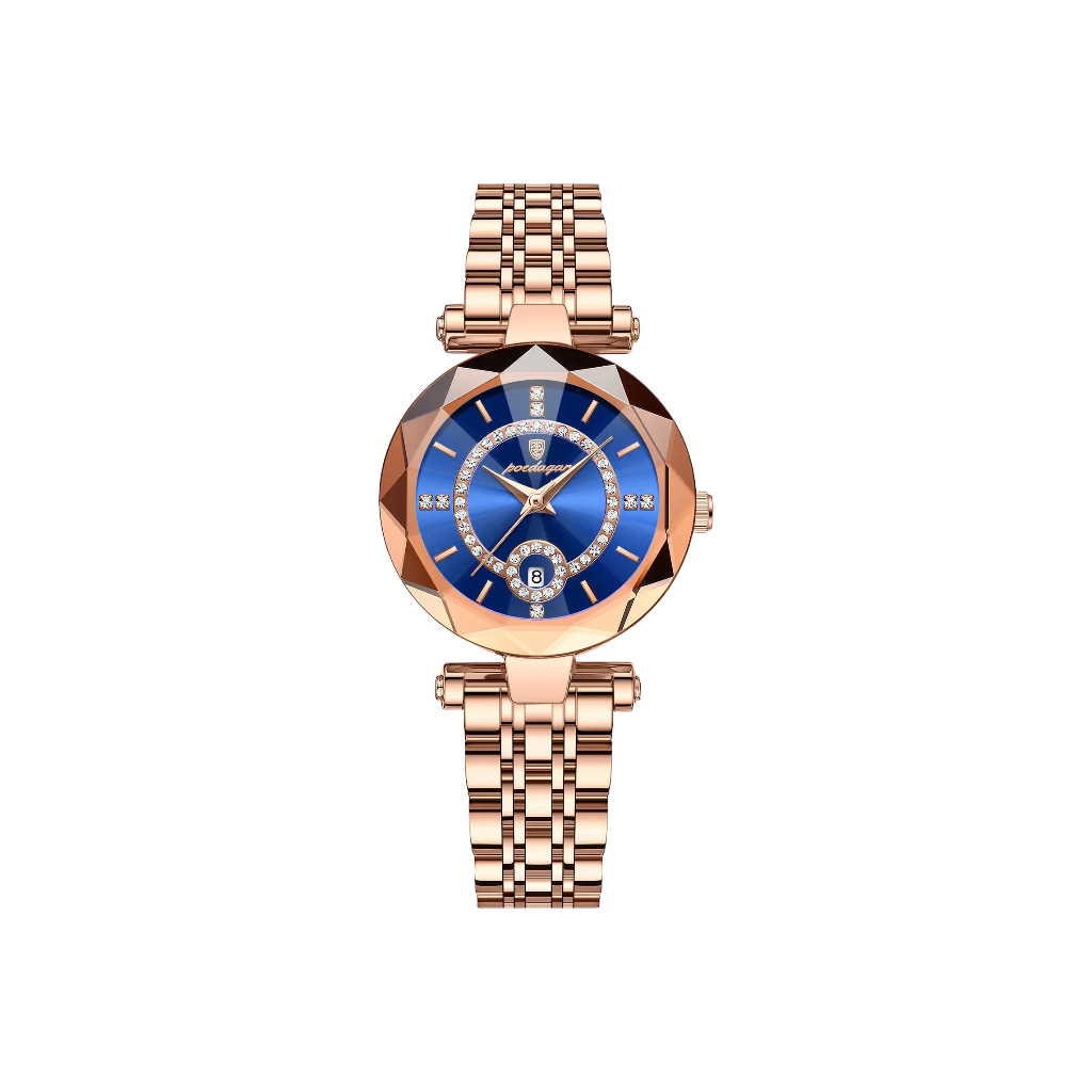 AURORA Argent | Montre Femme Luxe Acier Inoxydable