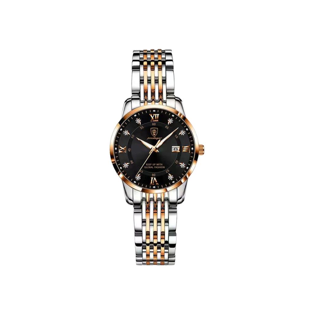 ÉLISE Argent | Montre Femme Business Acier Inoxydable