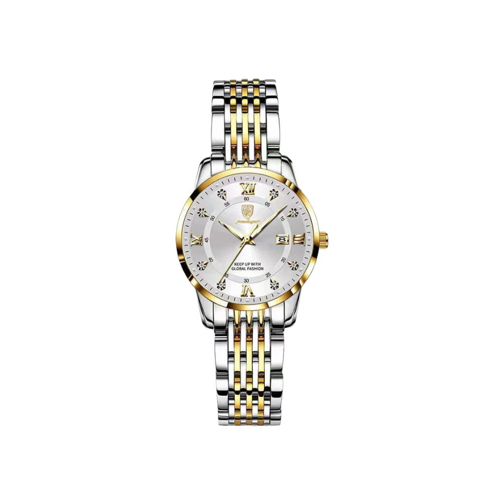 ÉLISE Argent | Montre Femme Business Acier Inoxydable