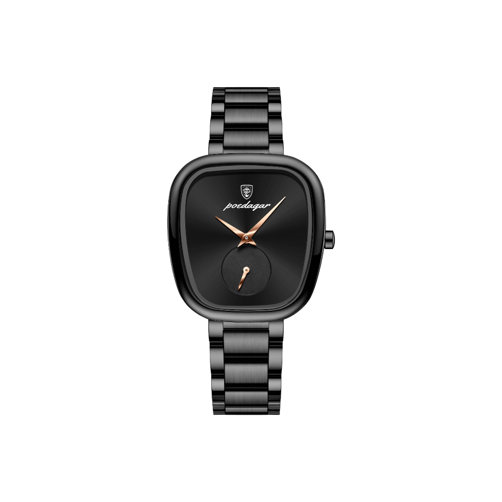 STELLA Or Rose | Montre Femme Design Original Acier inoxydable