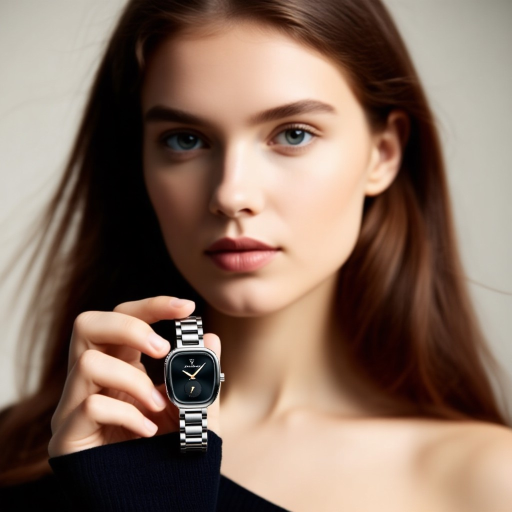 STELLA Or Rose | Montre Femme Design Original Acier inoxydable