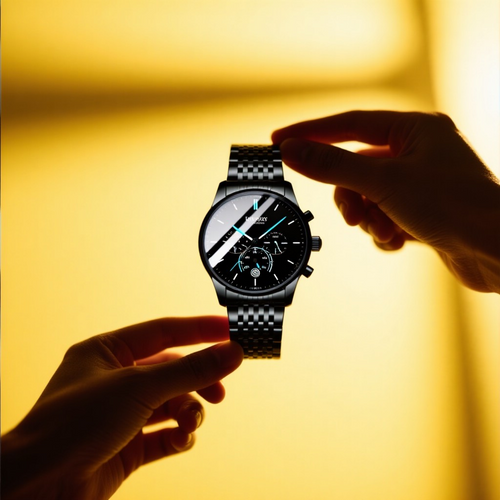 Montre homme sport TITAN acier 316L chronographe — Horalia