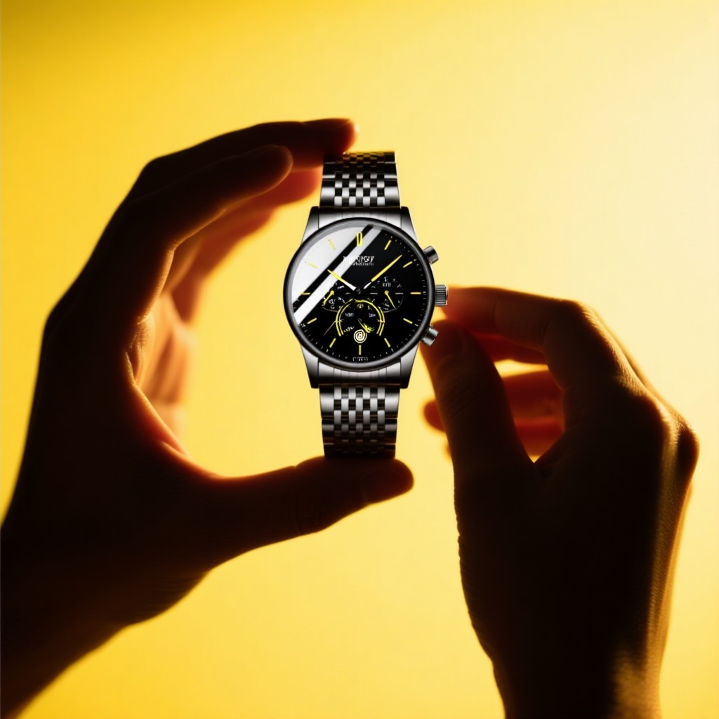 TITAN Chronographe | Montre Homme Sport Acier Inoxydable