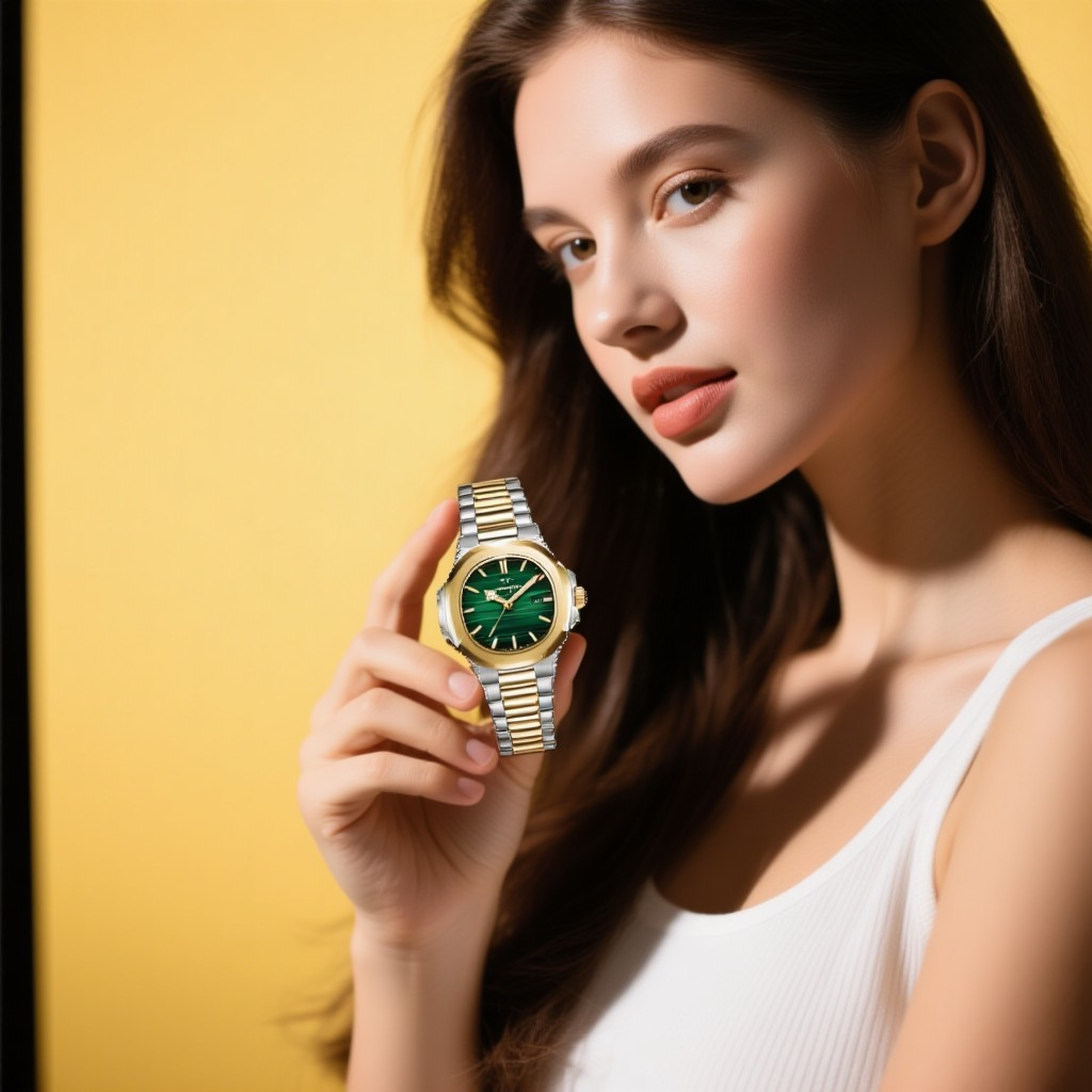 VICTORIA Carré | Montre Femme Cadran Carré Acier