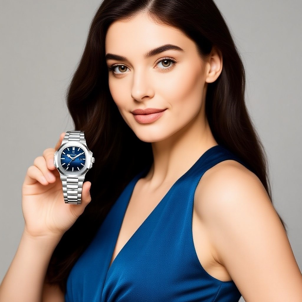 VICTORIA Carré | Montre Femme Cadran Carré Acier